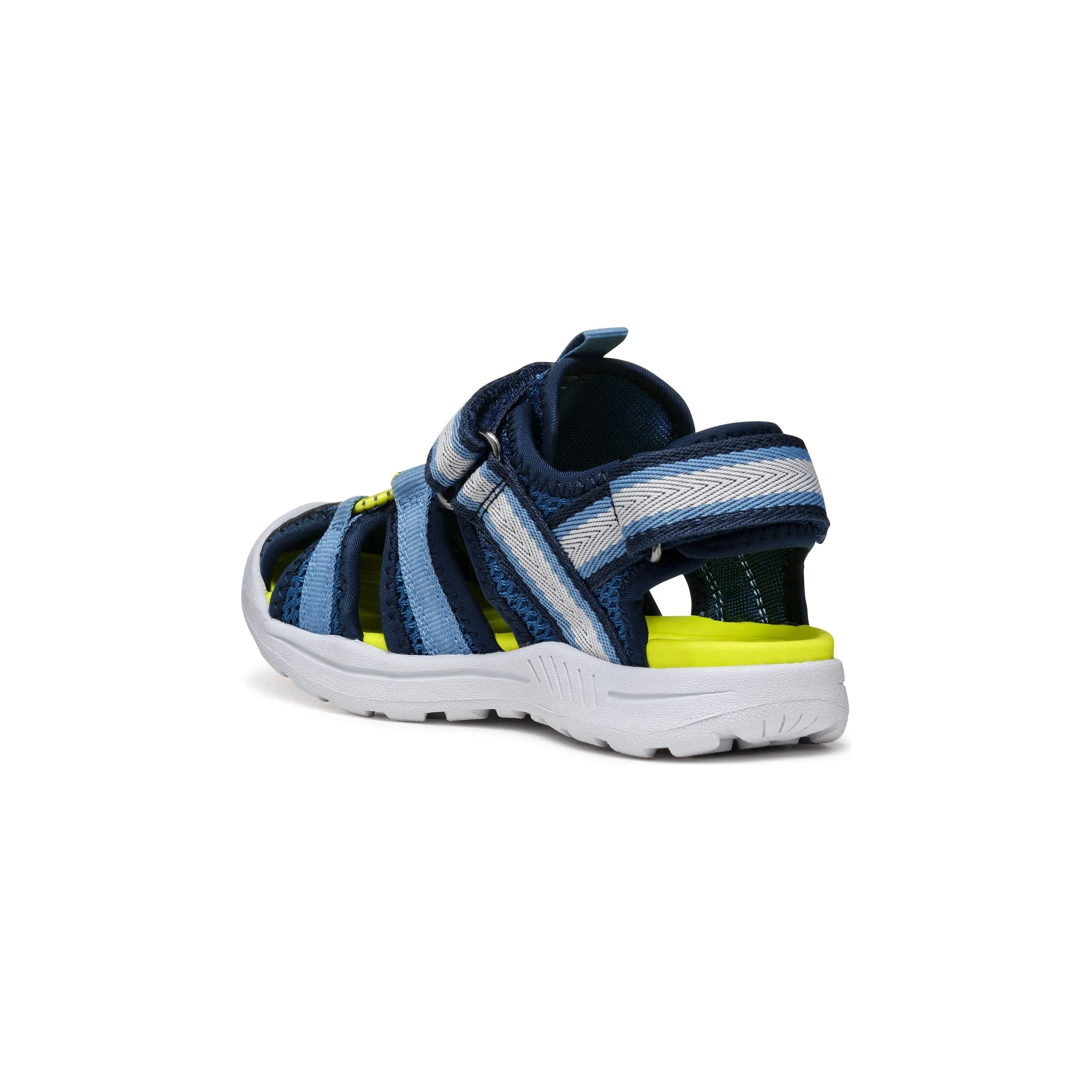 GEOX Vaniett - Kids Closed Toe Sandal in Navy/Blue