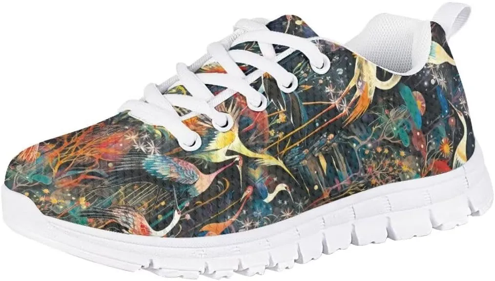 Girls Sneakers Kids Running Shoes Girls Mesh Fitness Shoe Sneaker Lightweight Outdoor Sports Athletic Tennis Shoes