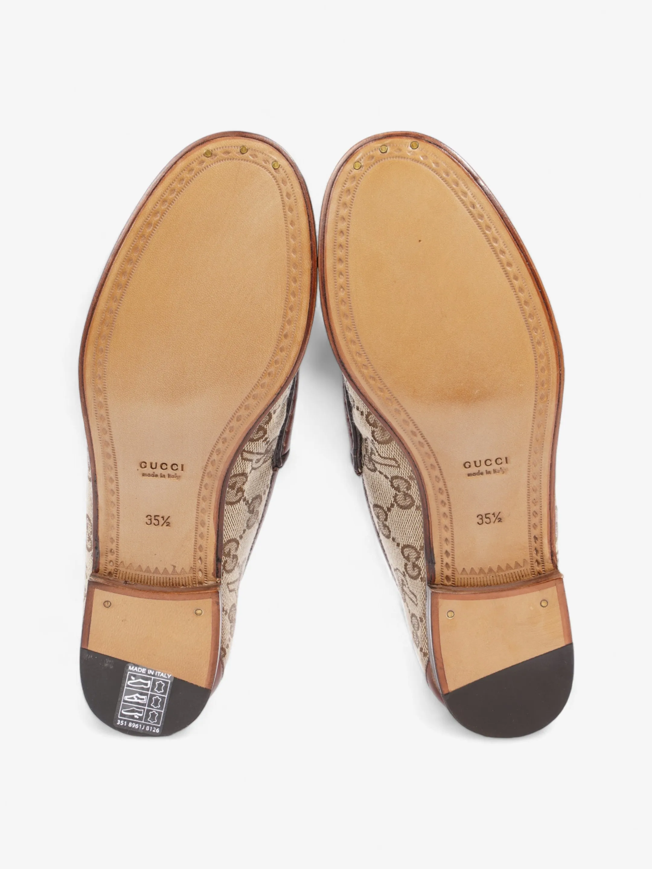 Gucci x Palace Horsebit P Charm Loafer GG Supreme / Brown Canvas EU 35.5 UK 2.5