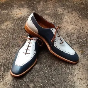 Handmade Oxford Two-Tone Formal Shoes for Men