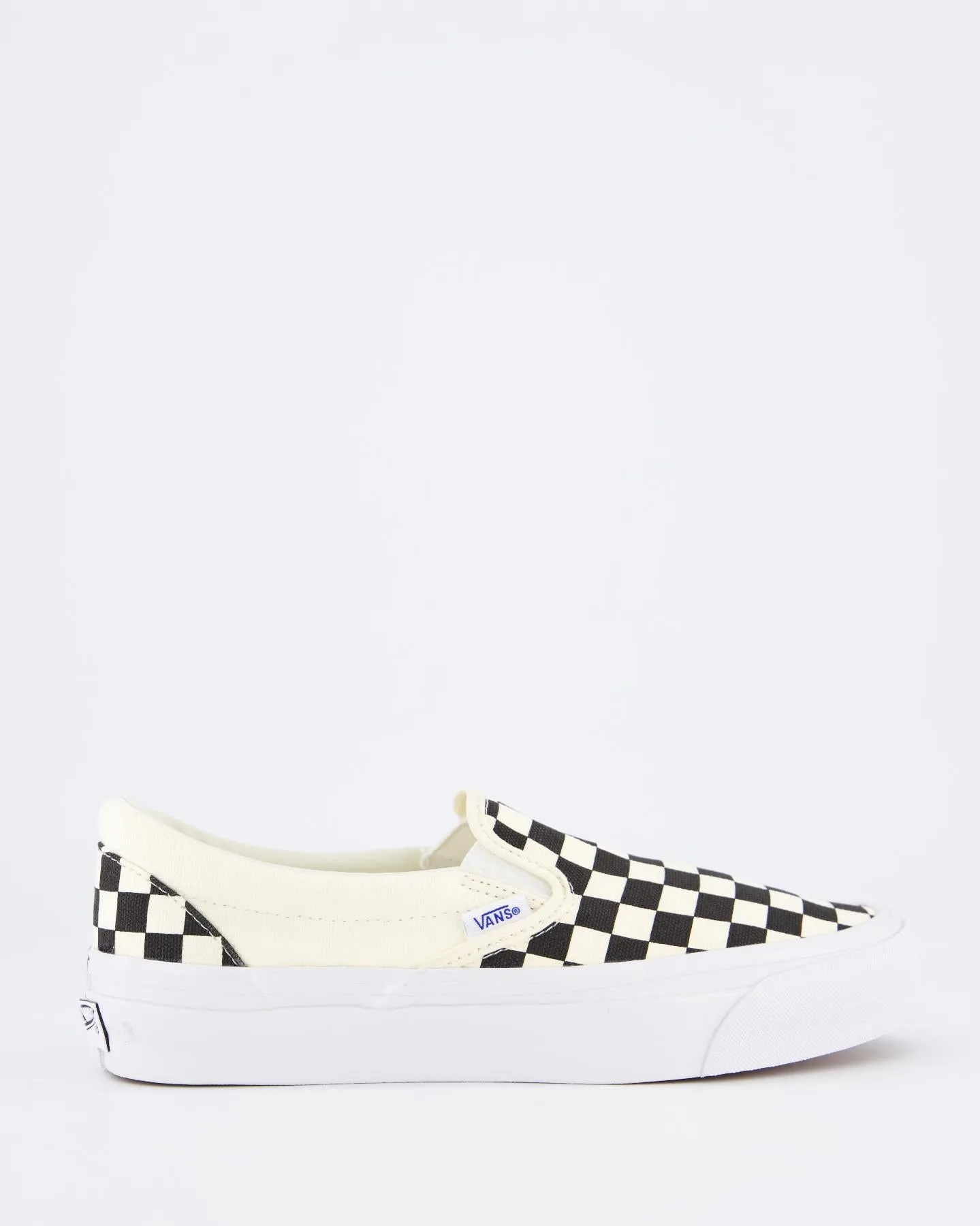 Heren Slip-On Reissue 98 Zwart/Wit