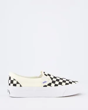 Heren Slip-On Reissue 98 Zwart/Wit