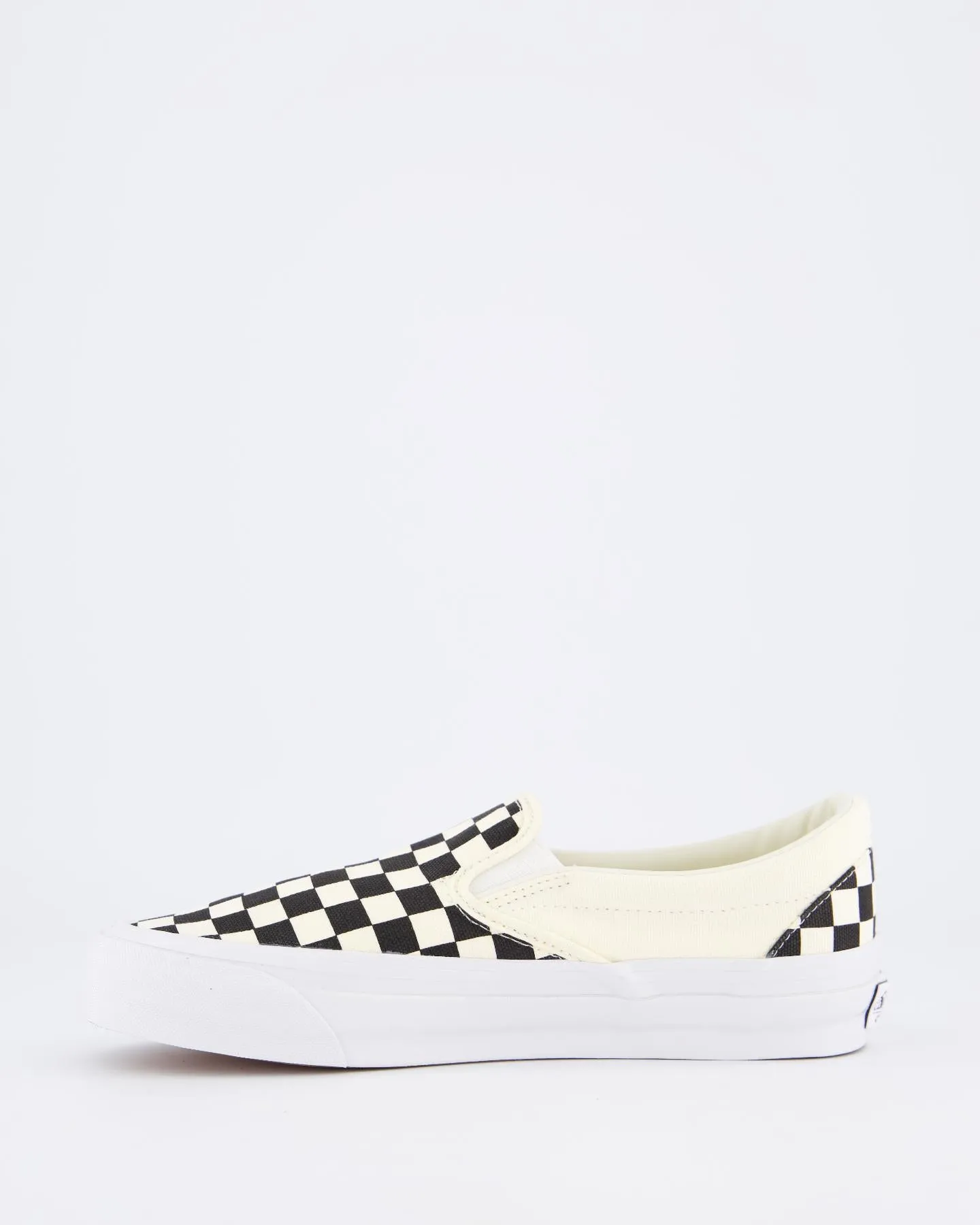 Heren Slip-On Reissue 98 Zwart/Wit
