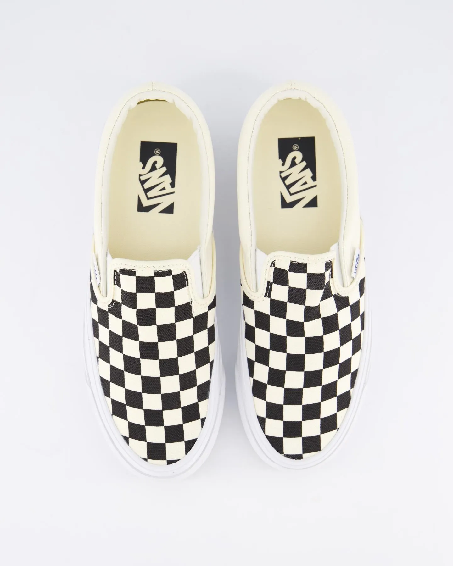 Heren Slip-On Reissue 98 Zwart/Wit