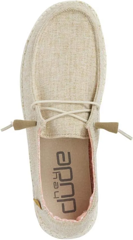 Hey Dude Women's Wendy Chambray Lace-Up Loafer