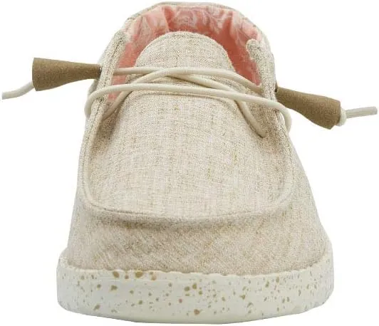 Hey Dude Women's Wendy Chambray Lace-Up Loafer