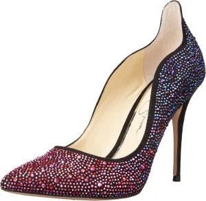 Jessica Simpson Womens Wayva Rhinestone Heels