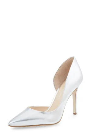 Jessica Toe Dress Pointed Silver Simpson Slip On Prizma Pumps Stylish design Fast dispatch Classic Platinum