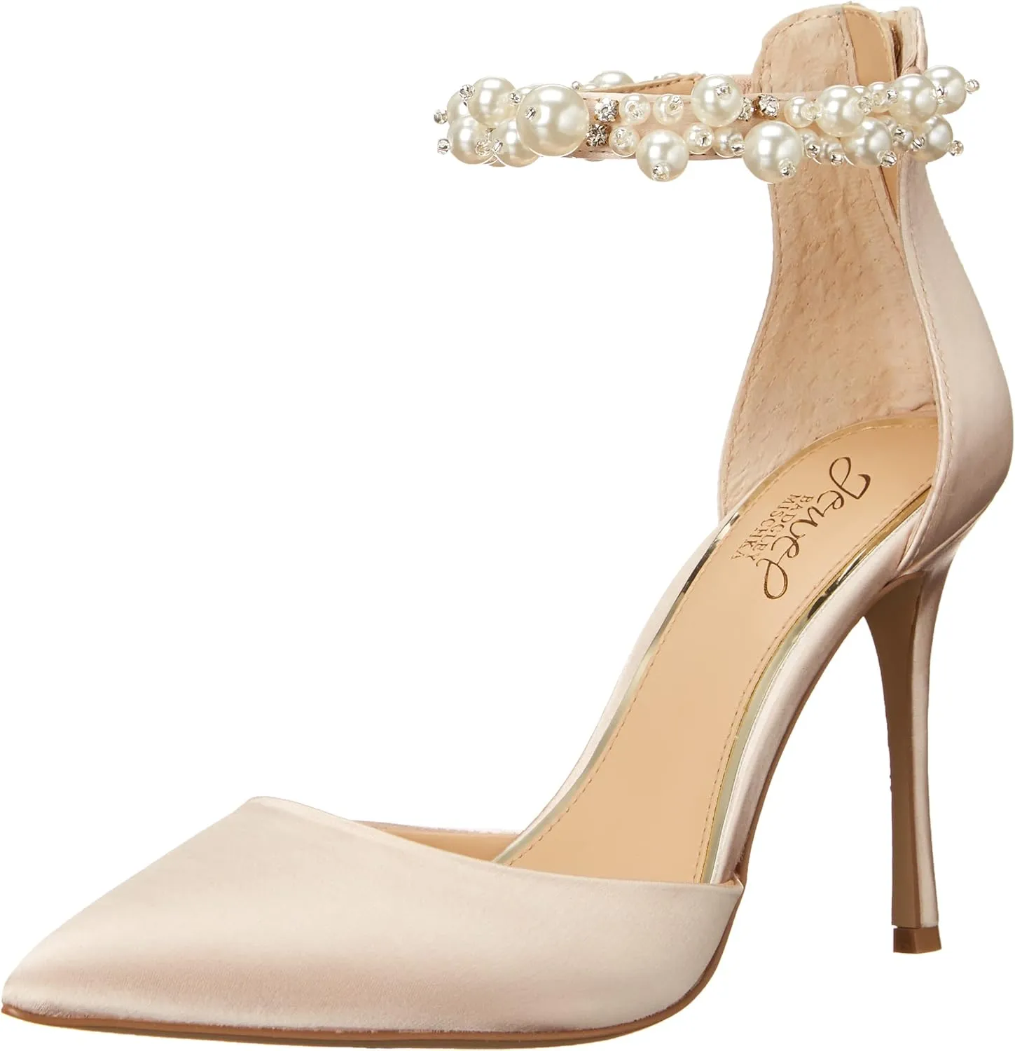 Jewel Badgley Mischka Layne Pointed Toe Stiletto