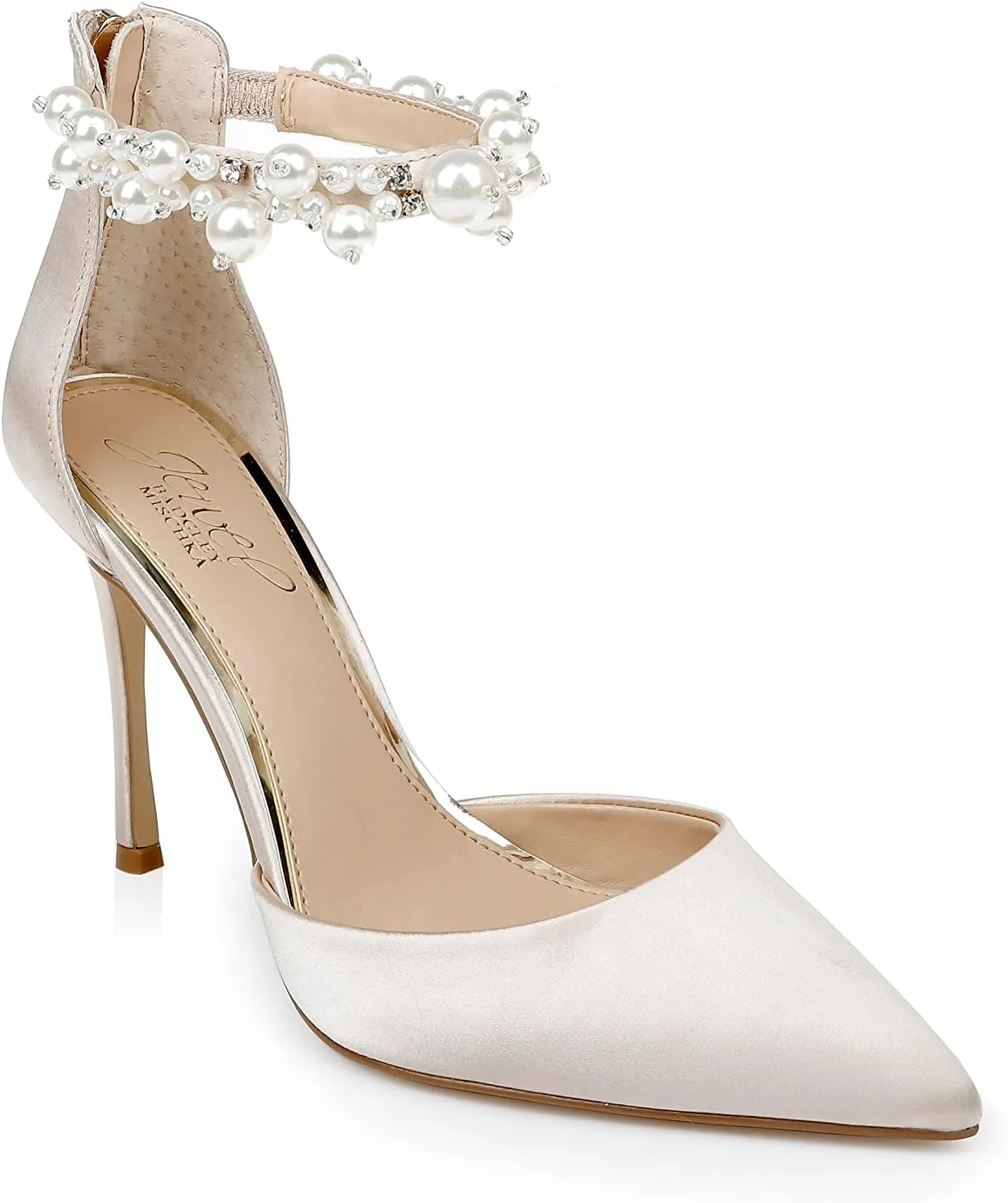 Jewel Badgley Mischka Layne Pointed Toe Stiletto