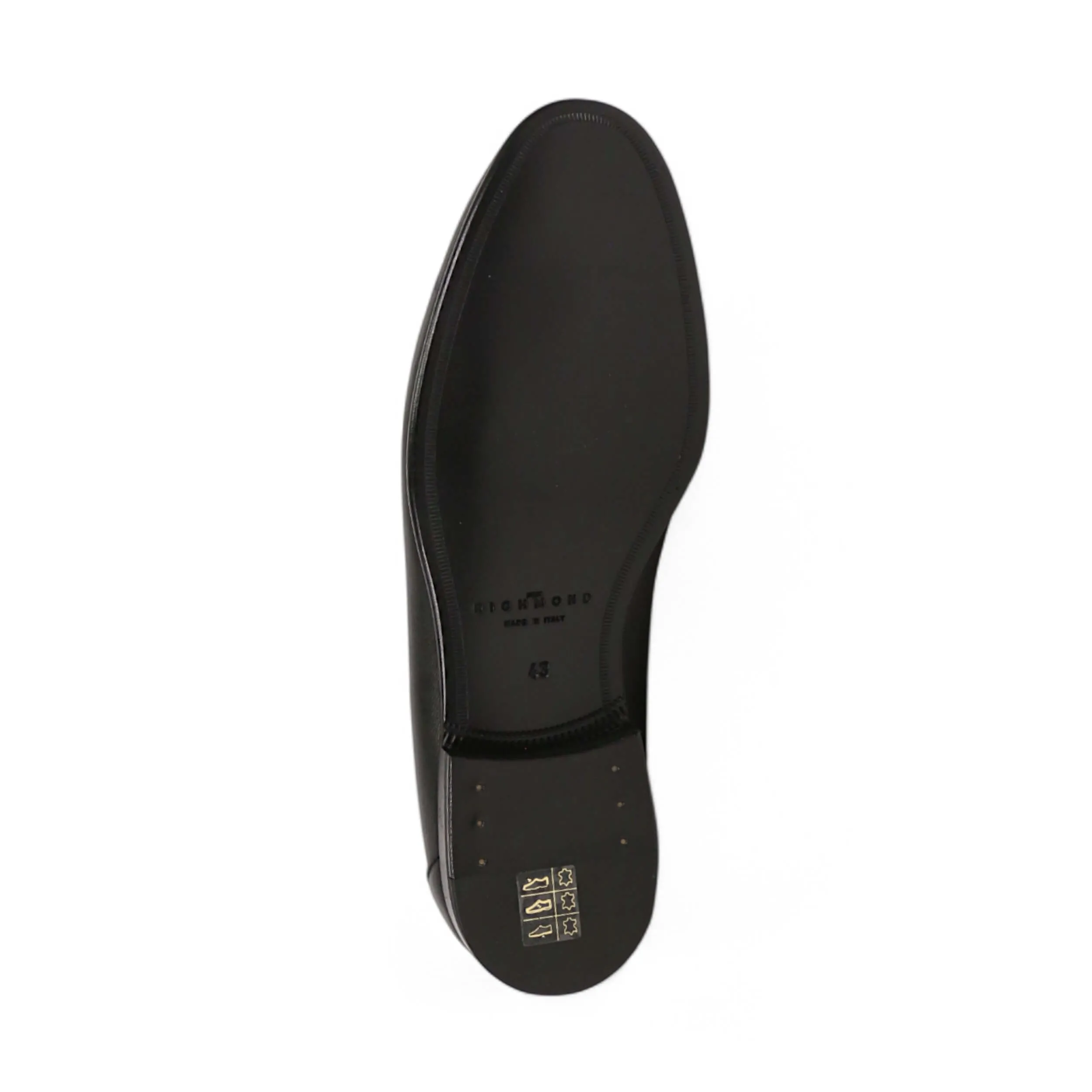 John Richmond 14024 Men's Shoes Calf-Skin Leather Slip-On Loafer (JR1011)