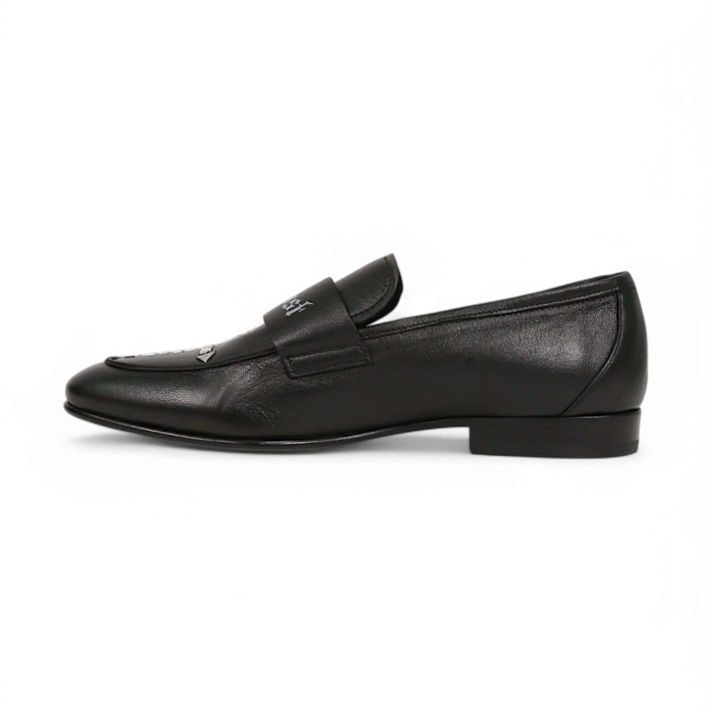 John Richmond 14024 Men's Shoes Calf-Skin Leather Slip-On Loafer (JR1011)