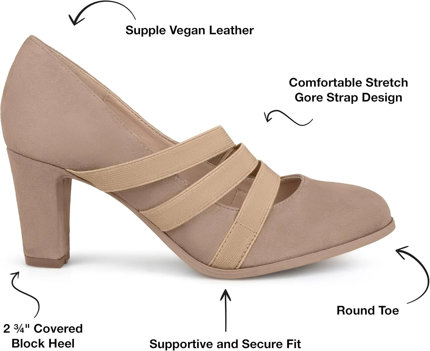 Journee Women's Comfort Loren Pumps
