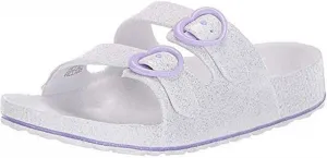 Kenneth Cole REACTION Kids Aqua Love (Little Kid/Big Kid) White Multi Glitter 5 Big Kid
