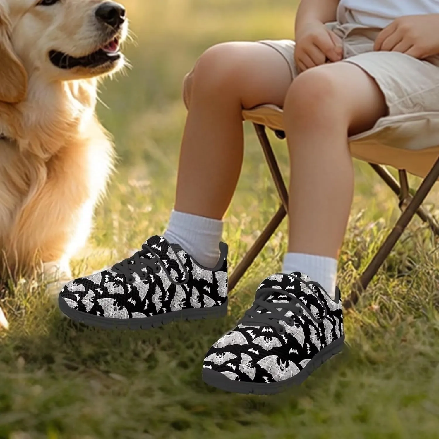 Kids Lightweight Strap Athletic Tennis Shoes Animal Sneakers Breathable Sports Running Walking Shoes for Boys Girls US 11-15