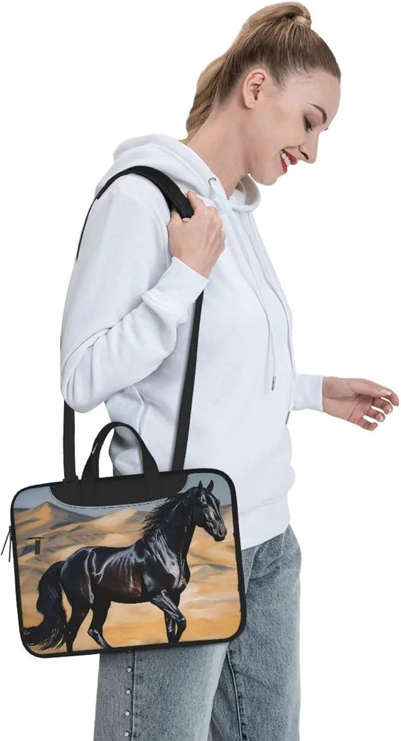 Laptop Tote Bag for Men Women 13 inch Laptop Sleeve Shoulder Briefcase Messenger Computer Bag