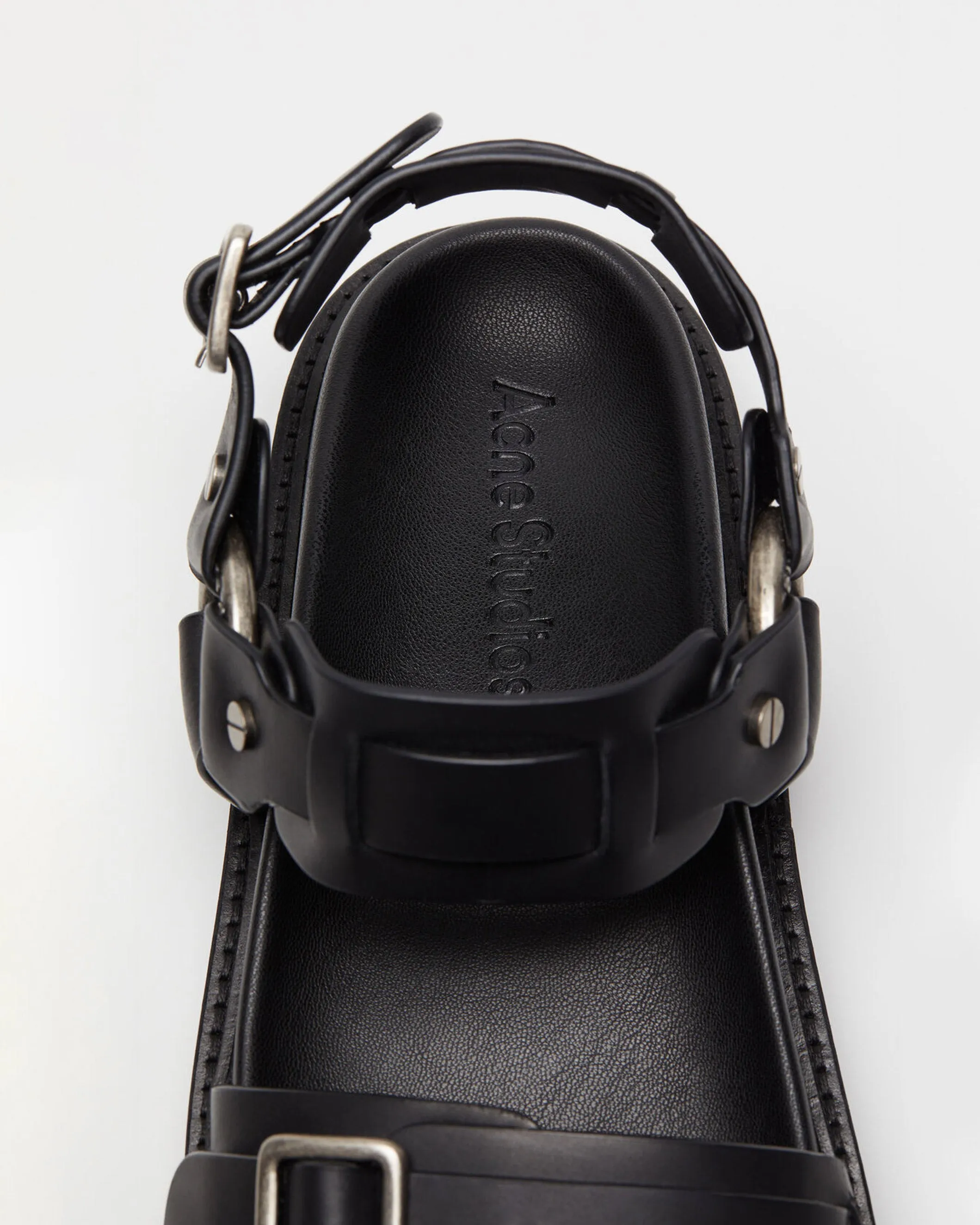 Leather Buckle Sandal