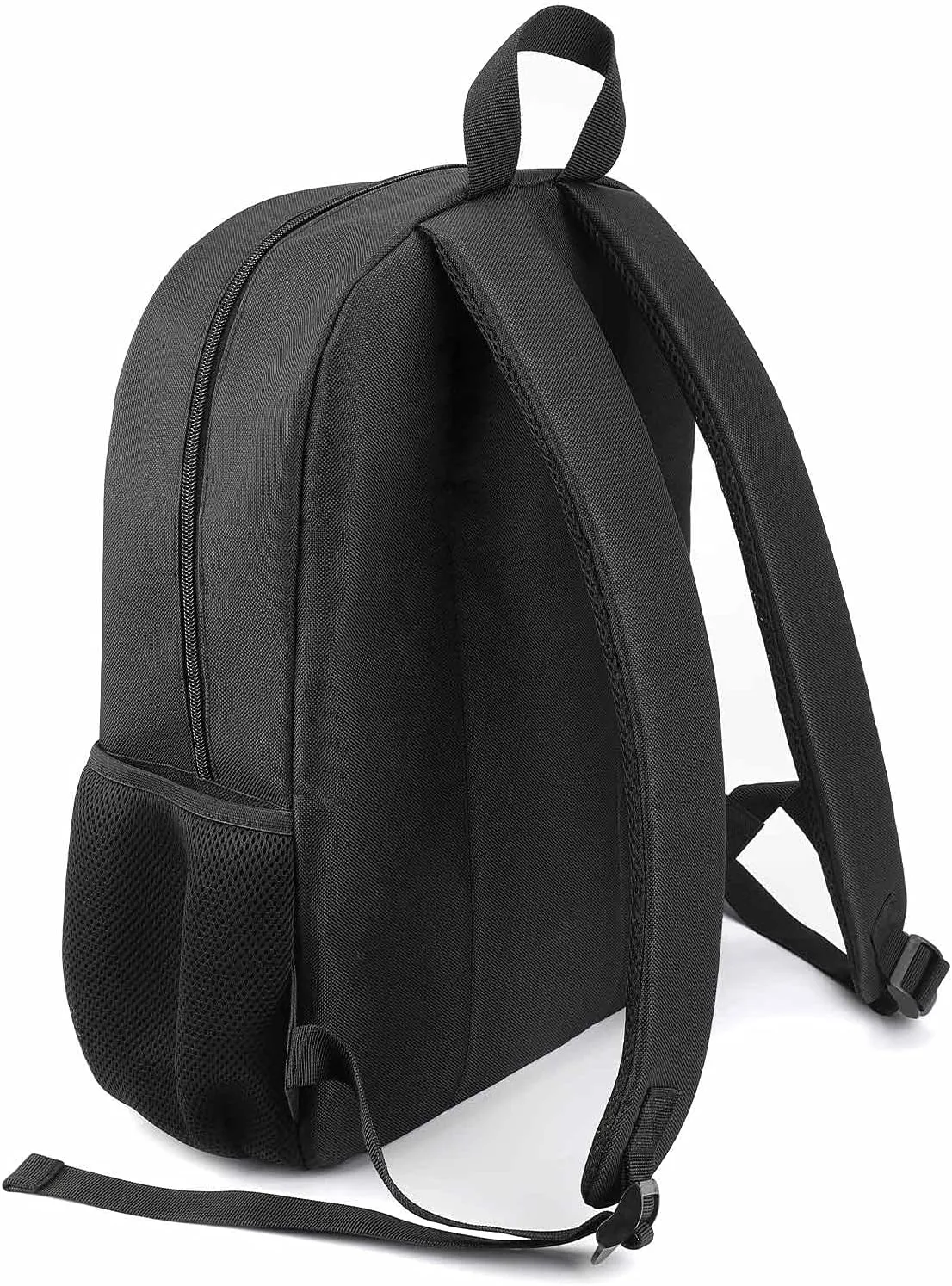 Lightweight Backpacks Cute Travel Bag Durable Mustard Yellow And Black Printing Small Travel Backpack For Women & Men