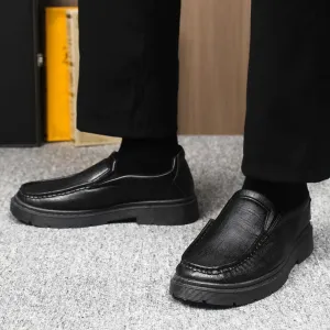 Men's Business Oxford Shoes, Large-Sized Anti-Slip Loafers, are Suitable for Both Formal and Casual wear