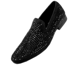 Men's Dress Slip on Devy Black