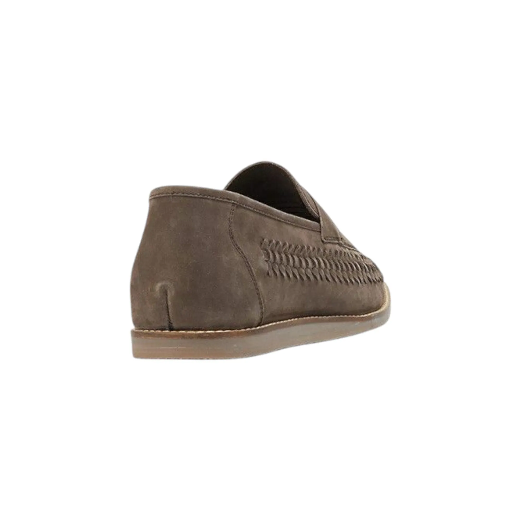 Mens Hush Puppies Wylie Shoes Brown Nubuck