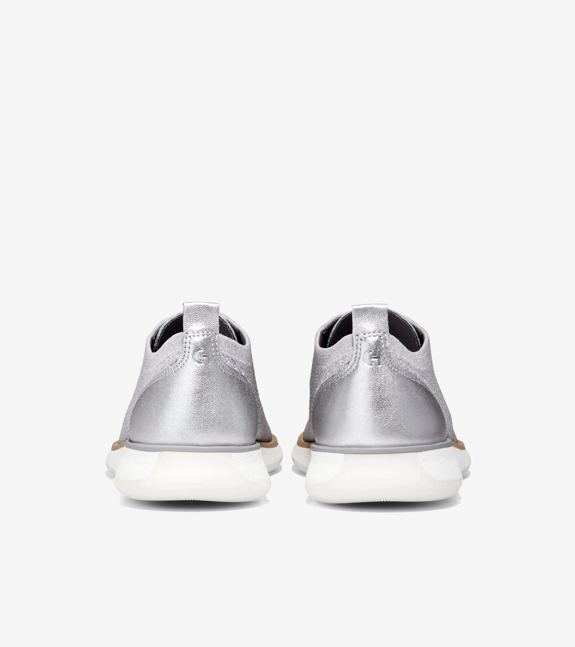 Metallic Slip On 4.Zerogrand Flat Stitchlite Haan Virtual Loafers Cole Microchip/Silver Large assortment