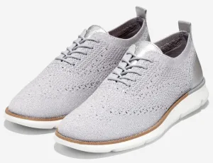 Metallic Slip On 4.Zerogrand Flat Stitchlite Haan Virtual Loafers Cole Microchip/Silver Large assortment