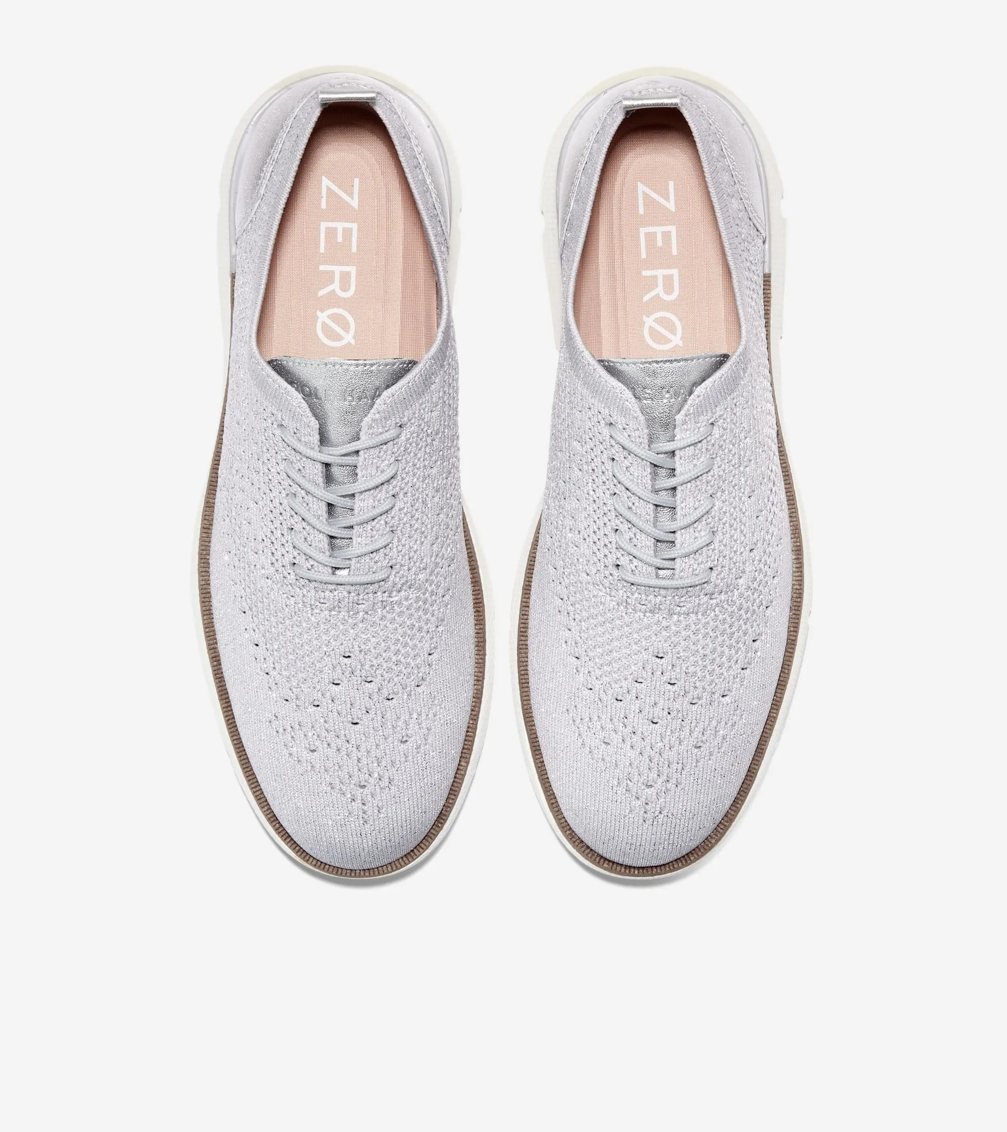 Metallic Slip On 4.Zerogrand Flat Stitchlite Haan Virtual Loafers Cole Microchip/Silver Large assortment