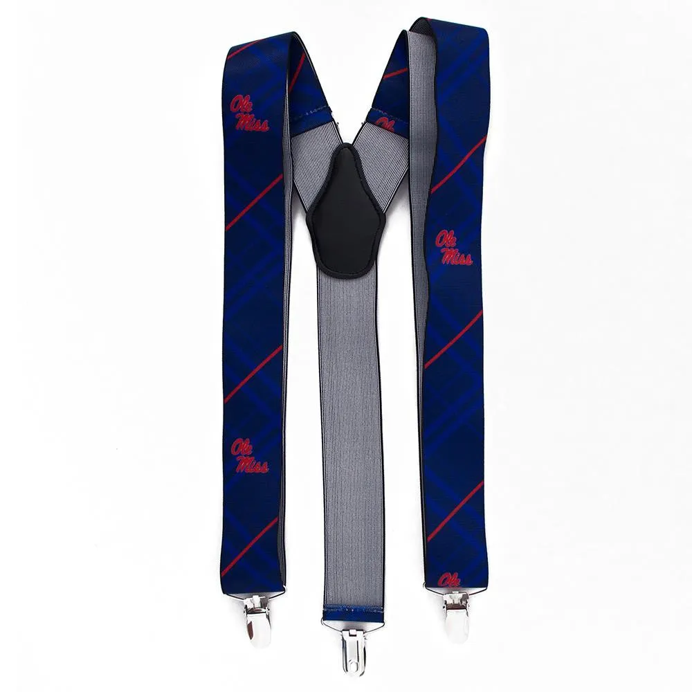 Mississippi Rebels Ncaa Oxford Mens Suspenders