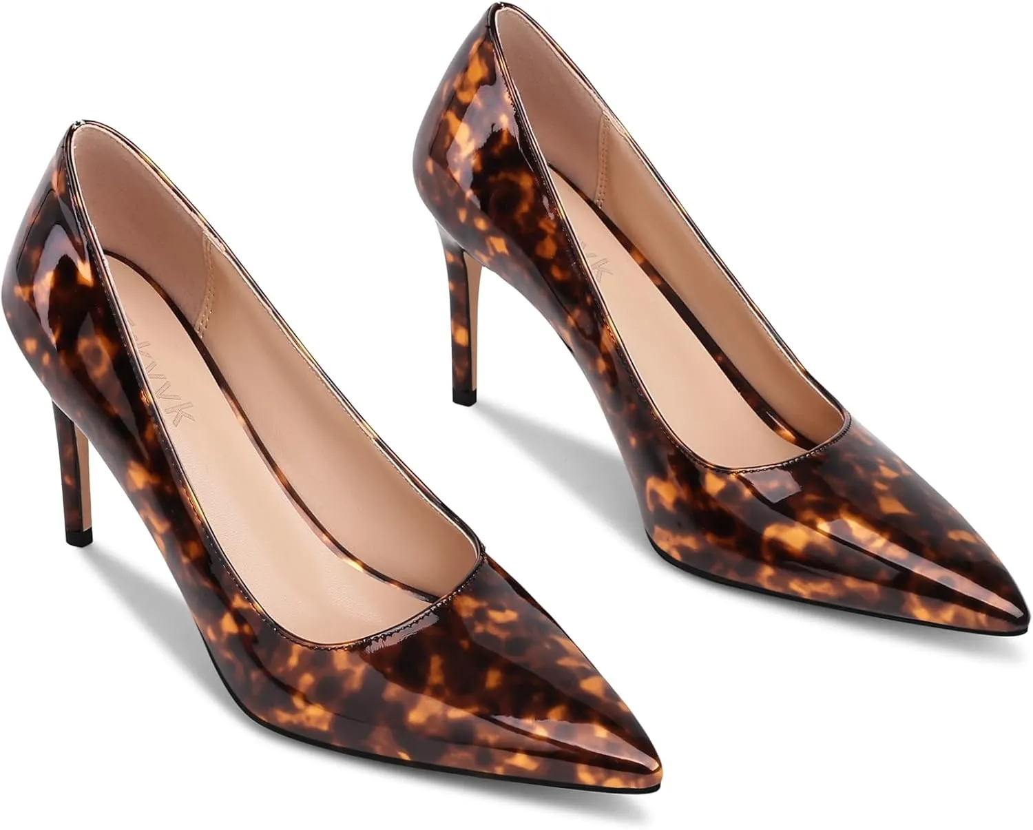 Multicolor Pumps for Women,Pointed-Toe High Heels Dress Wedding Office Pump Shoes
