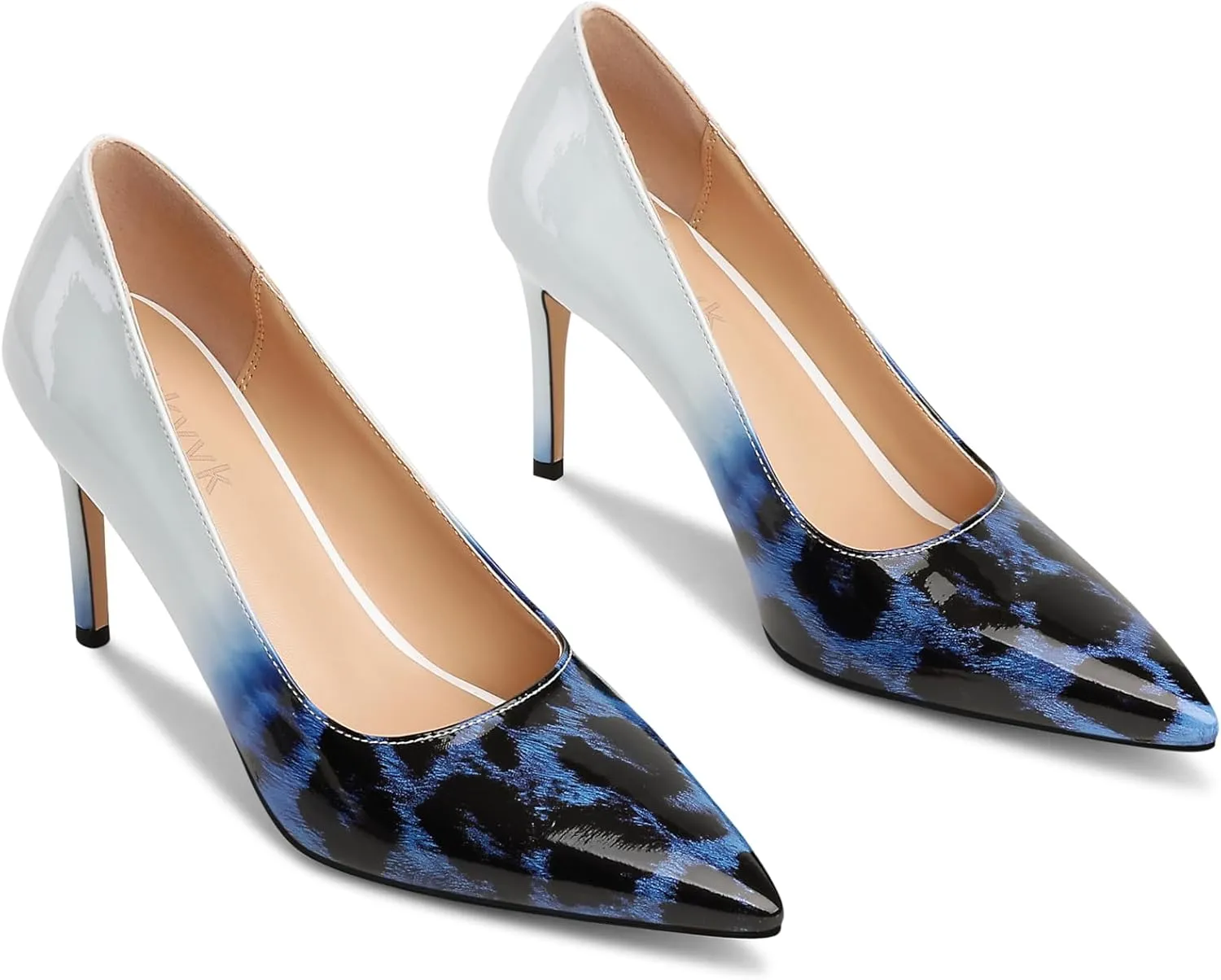 Multicolor Pumps for Women,Pointed-Toe High Heels Dress Wedding Office Pump Shoes