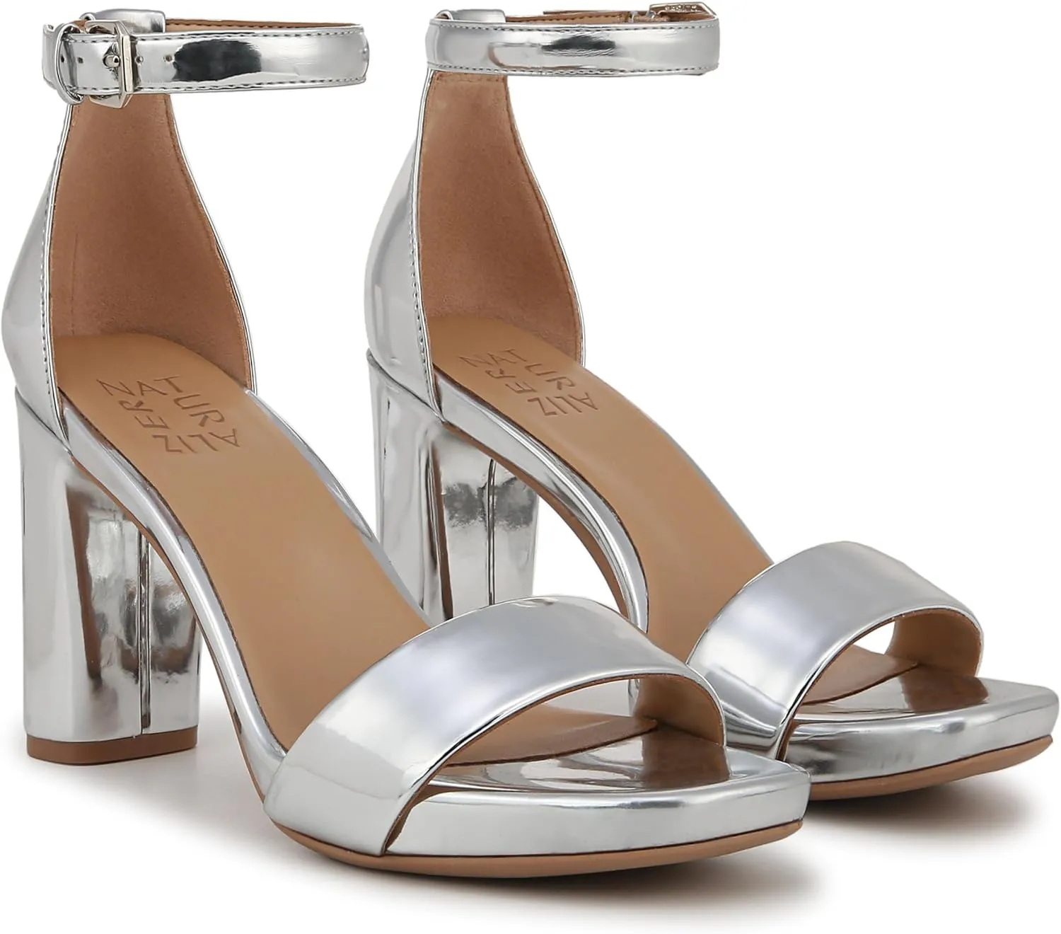 Naturalizer Women's Joy Ankle Strap Heeled Dress Sandal