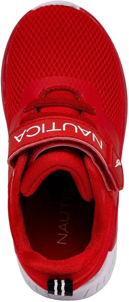 Nautica Kids Fashion Sneaker Athletic Running Shoe with One Strap |Boys - Girls|(Toddler/Little Kid)