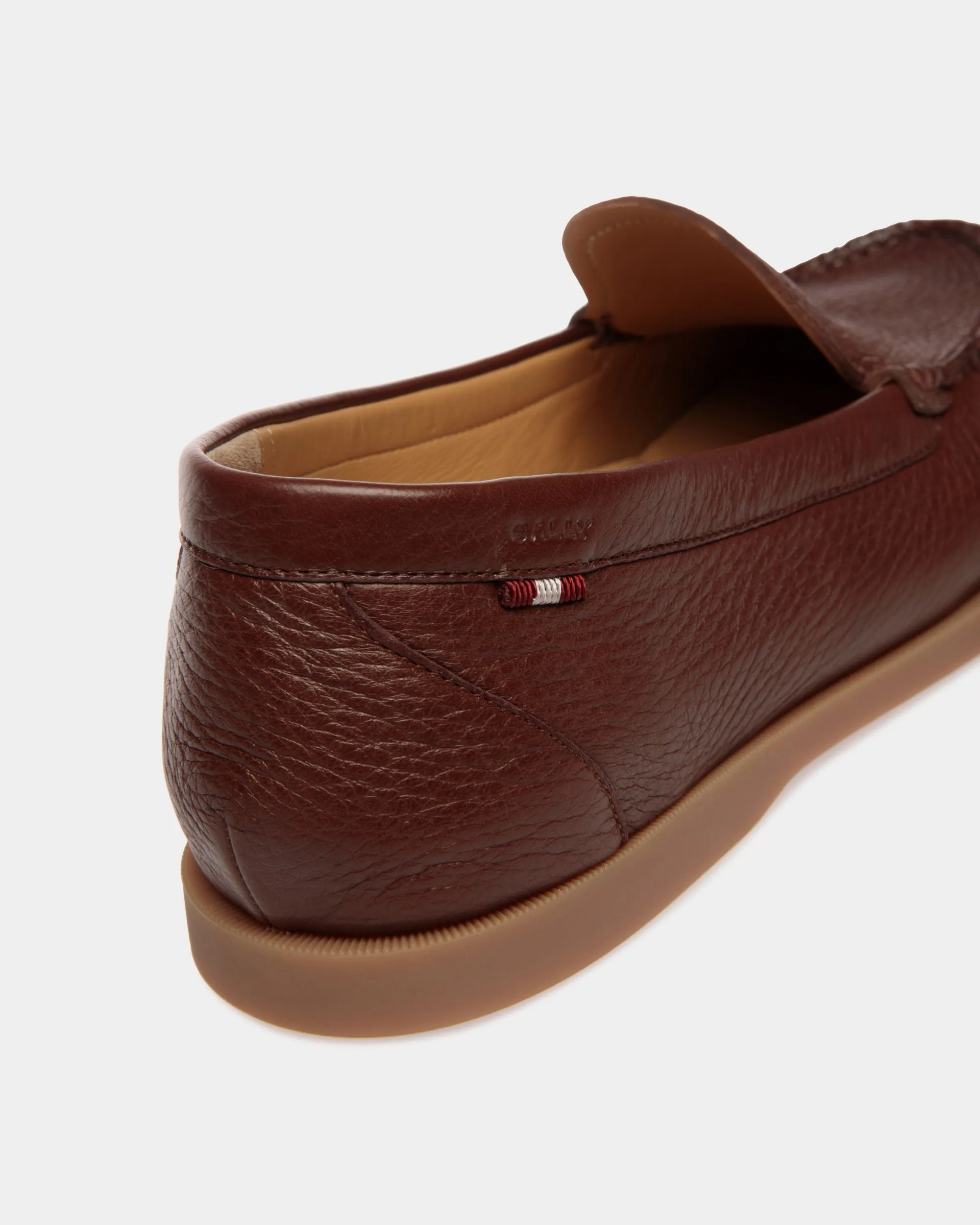 Nelson Loafer In Brown Deer Leather