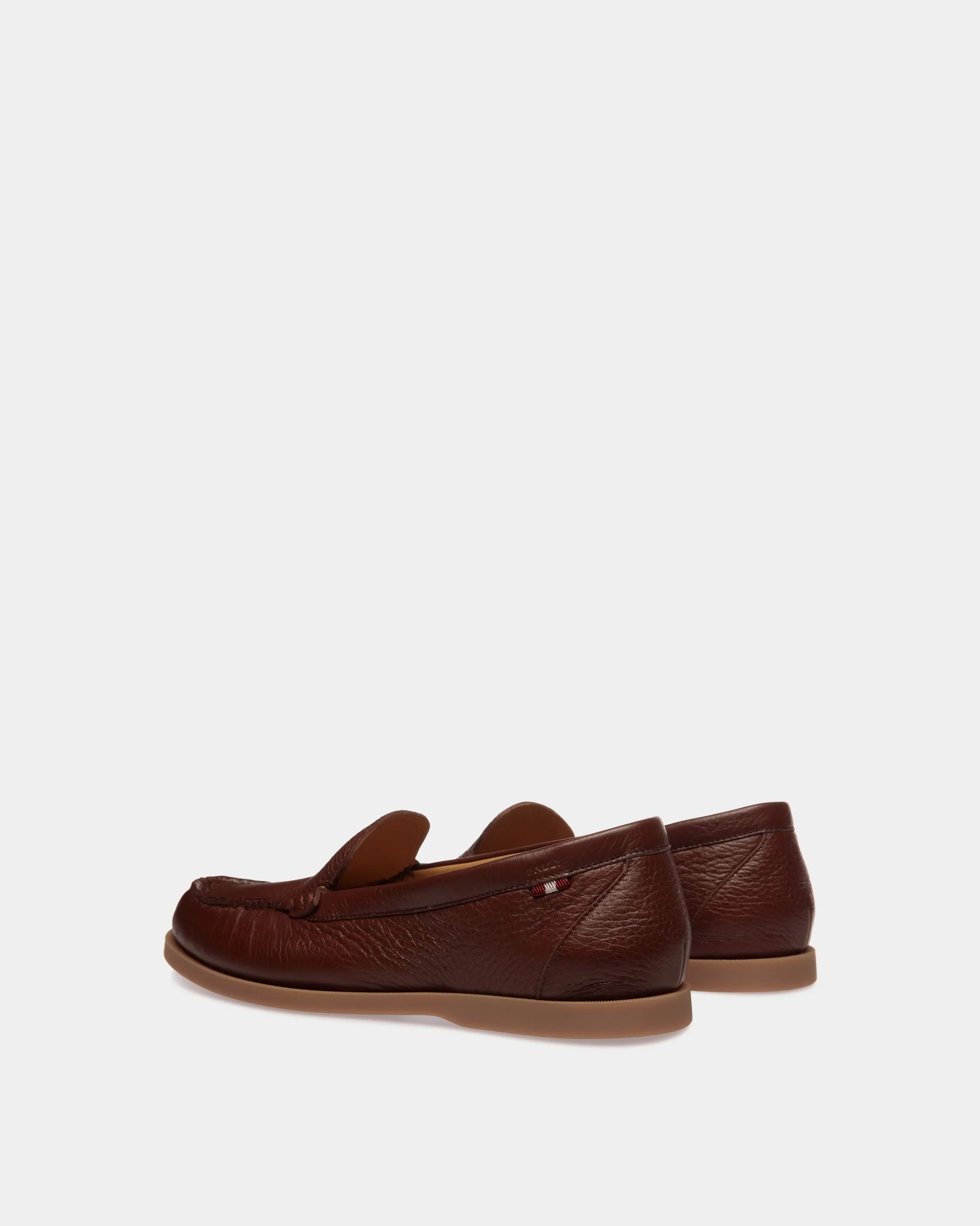 Nelson Loafer In Brown Deer Leather