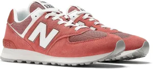 New Balance Unisex 574 V2 Familiar Ground Sneaker, Red/White, 8 US Men