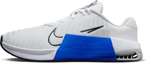 Nike Men's Metcon 9 Sneaker (White/Pure Platinum-Racer Blue, 8)