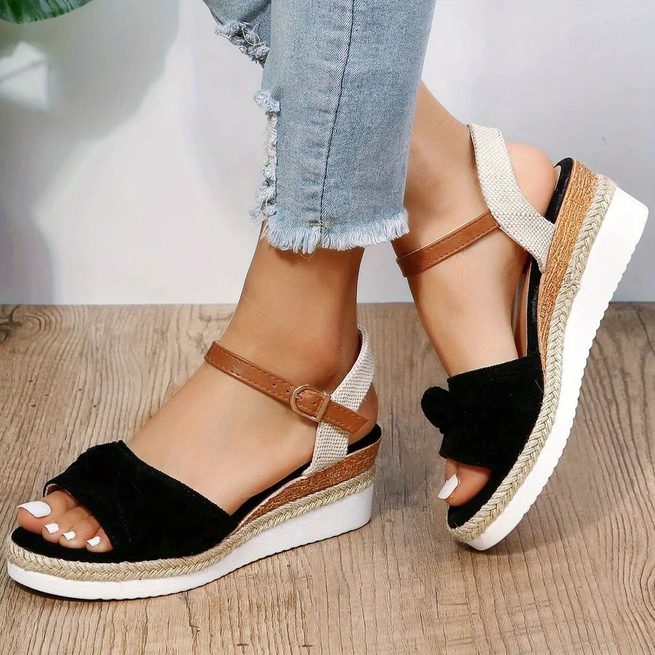 ORTHOPEDIC BLISS WEDGE SANDAL