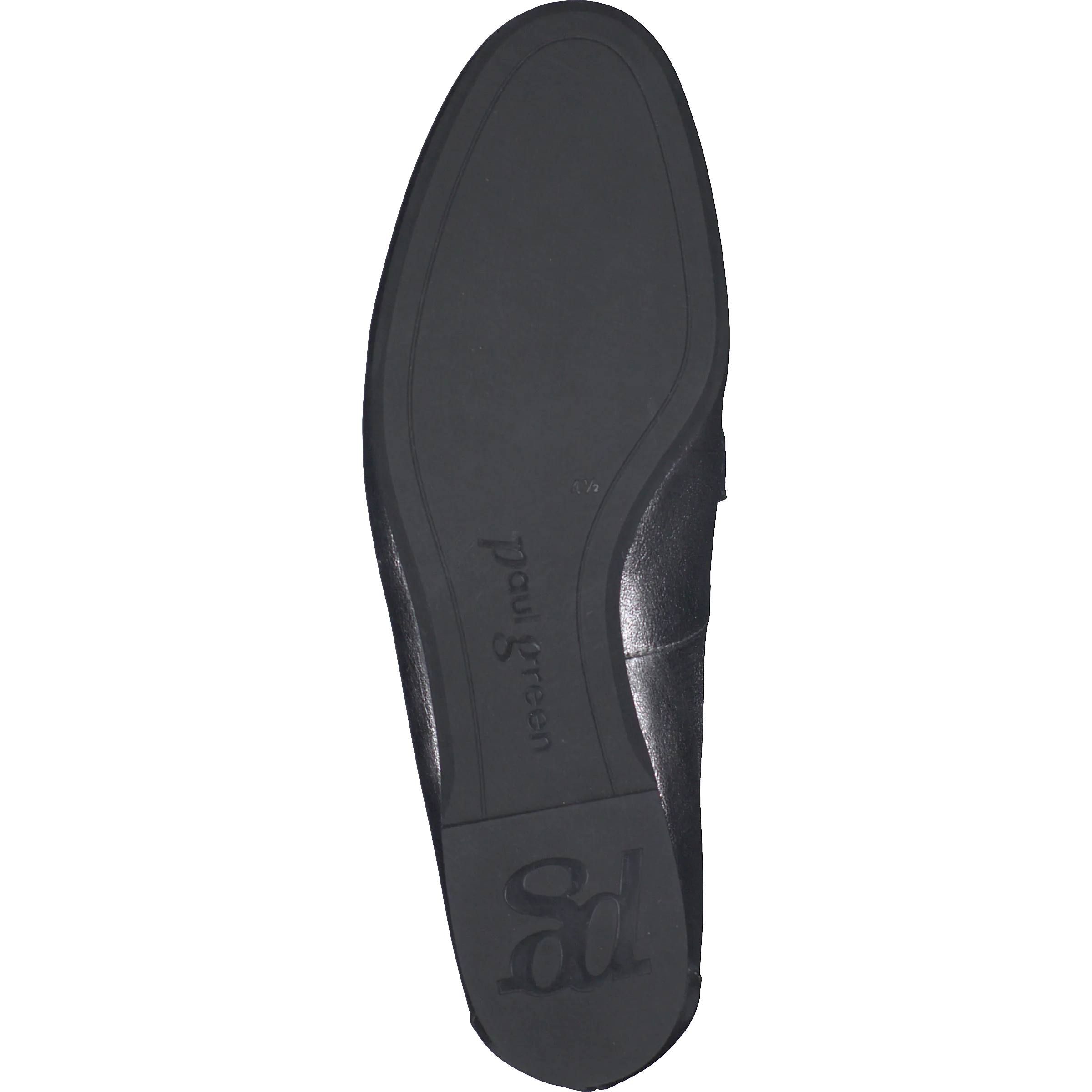 Paul Green Pewter Leather Loafer