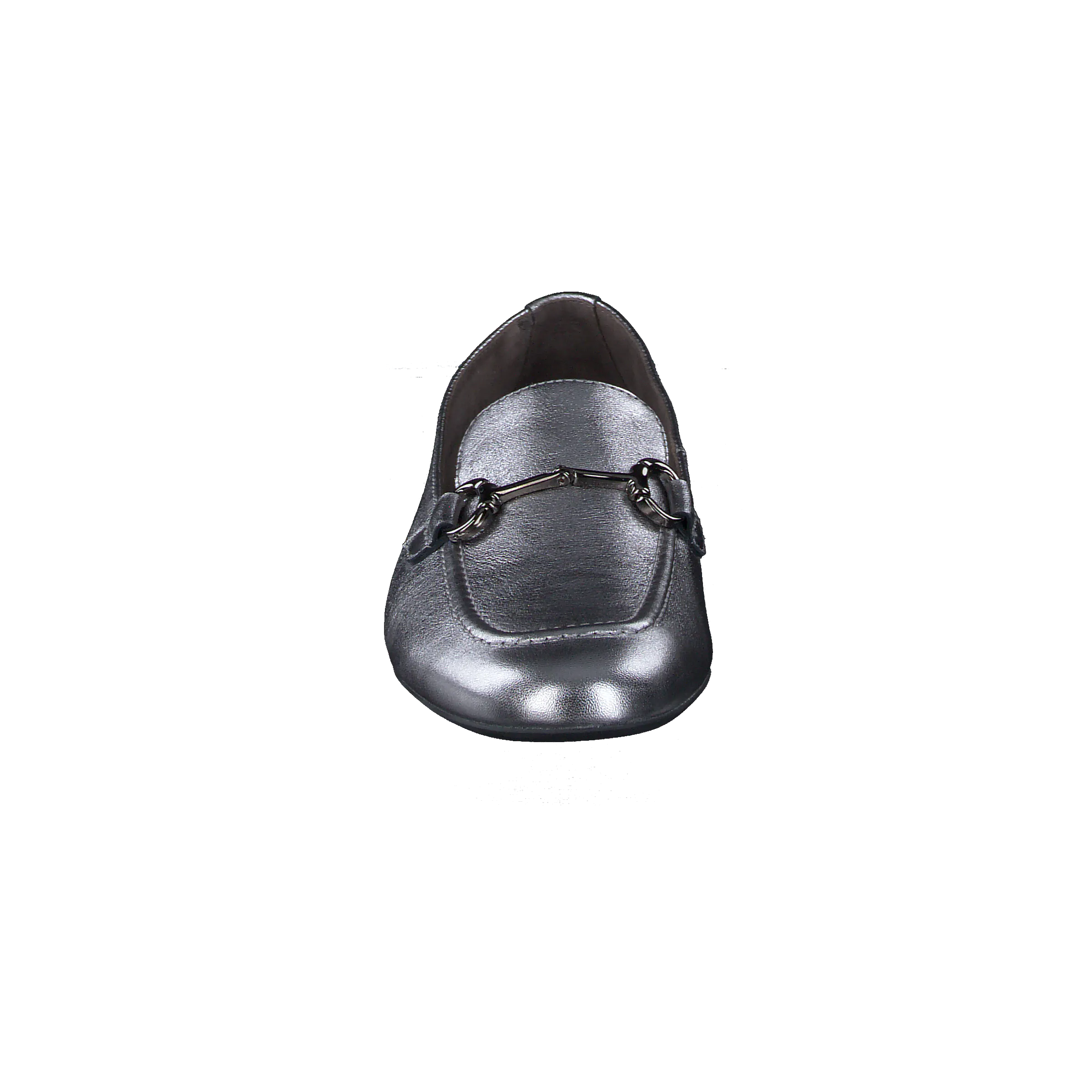 Paul Green Pewter Leather Loafer