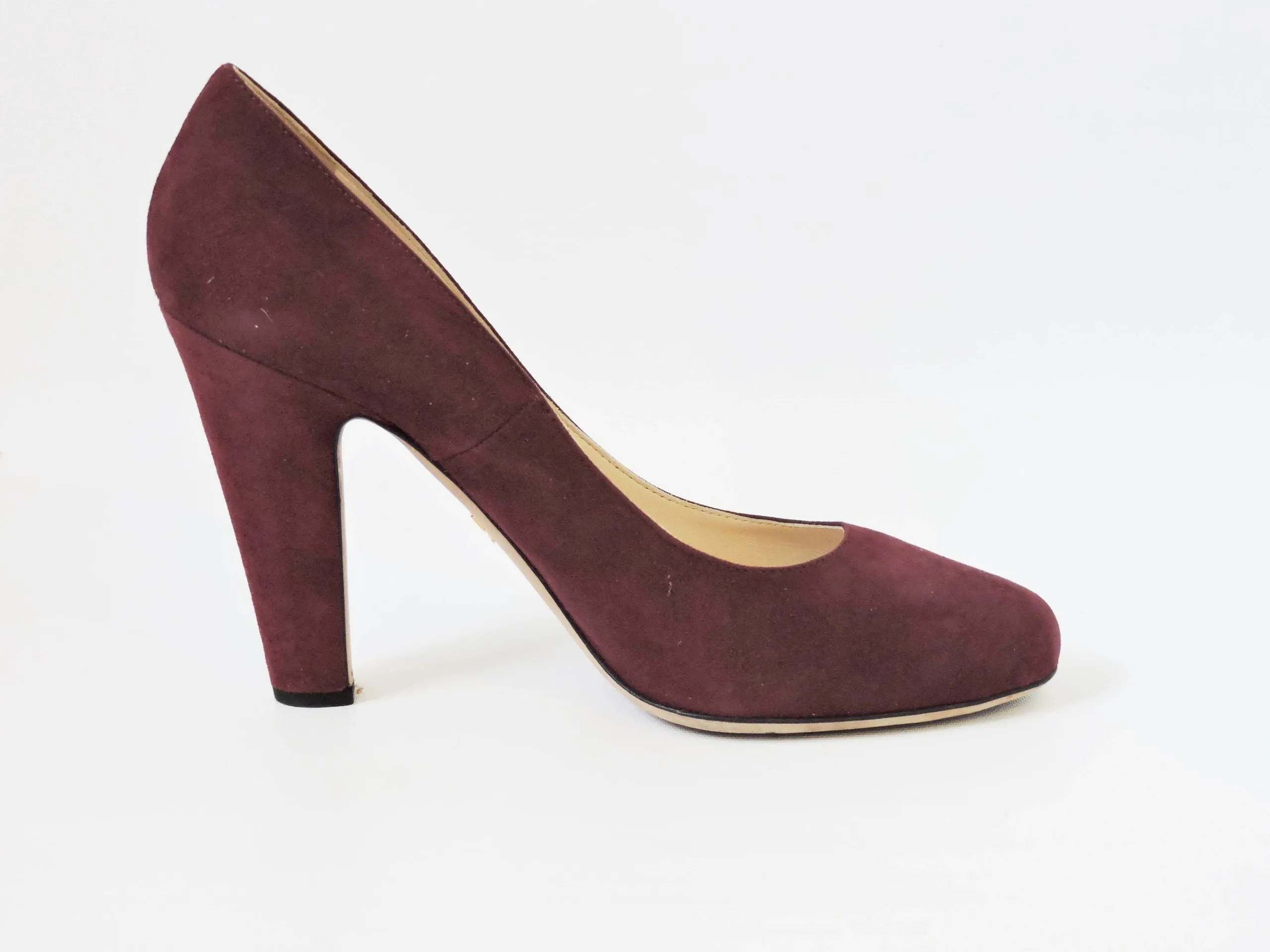 Prada Suede Pump Size 40 It (10 Us)