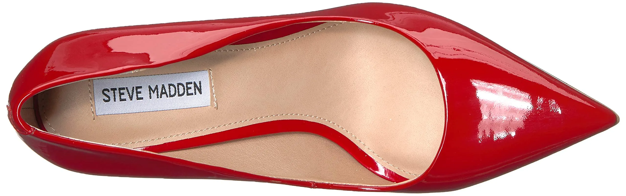Professional assistance Leather Pumps High Patent Vala Steve Dress Positive feedback Pointed Madden Toe Red Stiletto
