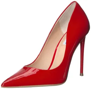 Professional assistance Leather Pumps High Patent Vala Steve Dress Positive feedback Pointed Madden Toe Red Stiletto
