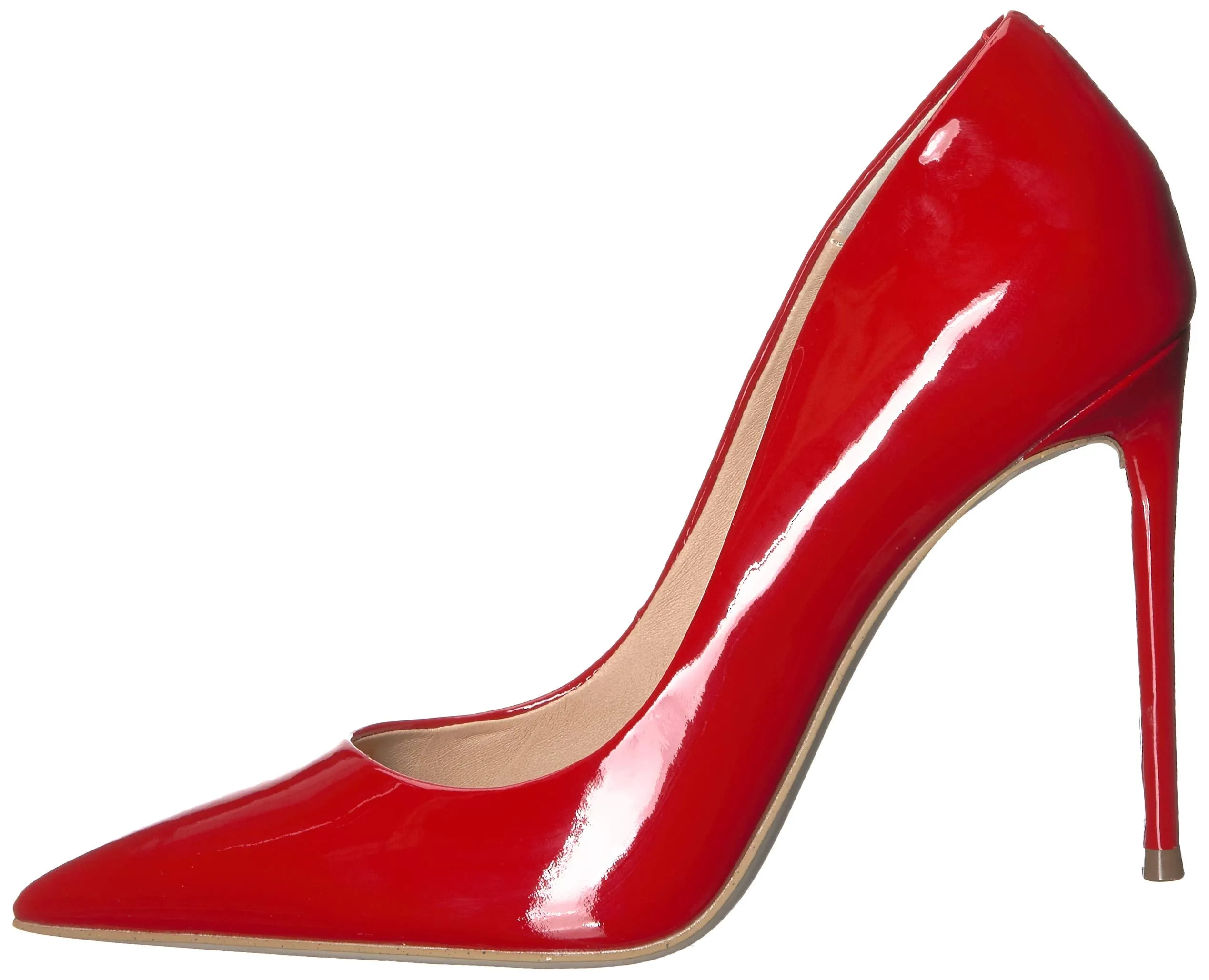 Professional assistance Leather Pumps High Patent Vala Steve Dress Positive feedback Pointed Madden Toe Red Stiletto