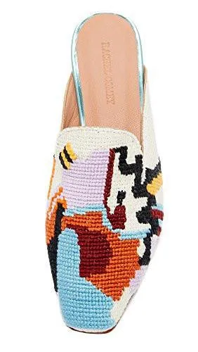 Rachel Comey Wald Mule, Eyes Needlepoint Embroidery, 8 M Us