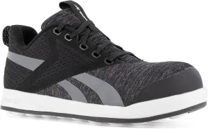 Reebok Work Women's RB236 Ever Road 3.0 DMX Work Construction Oxford Shoe Black and Grey Safety, 10.5