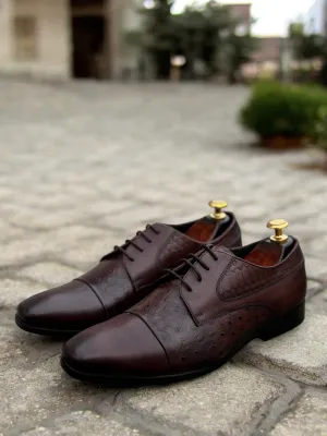 Regal Thorn — Embossed Leather Oxford