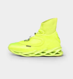 RETIRED COLLECTIBLE MENS LUXE CUSHIONED HIGH TOPS LIGHTNING by TRONUS FOOTWEAR
