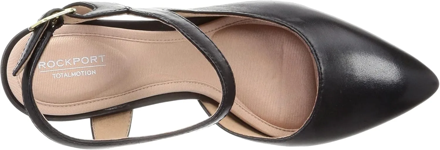Rockport Women's Total Motion 75mmpth Cross Strap Pump