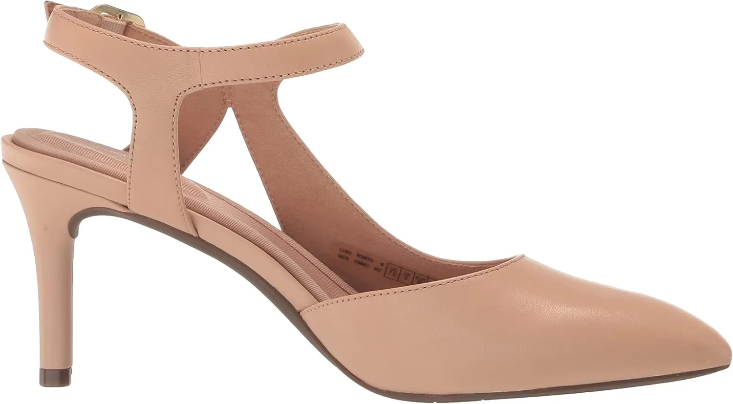 Rockport Women's Total Motion 75mmpth Cross Strap Pump